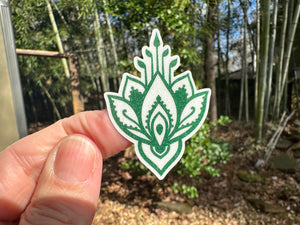 Sticker 7K Yoga Element Lotus Flower CLEARANCE