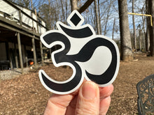 Load image into Gallery viewer, Sticker | 7M | Yoga Girl | Waterproof Vinyl Sticker | White | Clear | Permanent | Removable | Window Cling | Glitter | Holographic