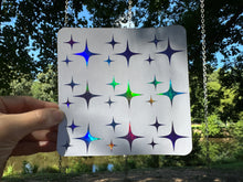 Load image into Gallery viewer, Sticker Sheet | Stars A | Set of little planner stickers Holographic Stars 6 X 6