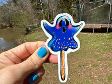 Load image into Gallery viewer, Sticker 23F Halloween Blue Ghost Pop