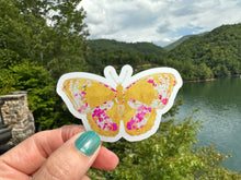 Load image into Gallery viewer, Window Stickers | Butterfly Stickers | 3 inch stickers | 12 x 12 sheet permanent adhesive | Static Clings