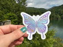 Load image into Gallery viewer, Window Stickers | Butterfly Stickers | 3 inch stickers | 12 x 12 sheet permanent adhesive | Static Clings