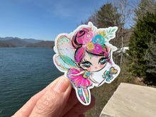 Load image into Gallery viewer, Sticker | 12G | Colorful Fairy | Waterproof Vinyl Sticker | White | Clear | Permanent | Removable | Window Cling | Glitter | Holographic