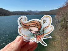 Load image into Gallery viewer, Sticker Pack Fall Fairies Assorted Stickers for Water Bottle, iPhone, MacBook, Phone, Phone Case, Laptop, Journal, Skateboard, Bike, Snowboard
