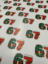 Load image into Gallery viewer, Christmas Gift Wrap Printed Wrapping Paper Christmas Themed 67