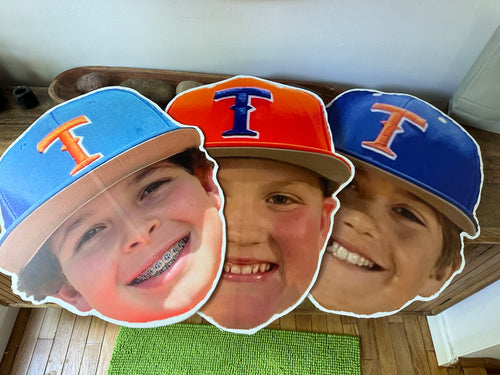 Big Head Sign 18 inches by 18 inches