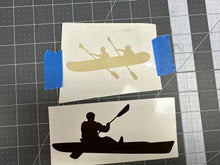 Load image into Gallery viewer, Vinyl Decal | KAYAK or CANOE | Transfer Decal | 5 1/2 inches