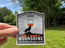 Load image into Gallery viewer, Sticker 16E Wolfman's Moonshine Label