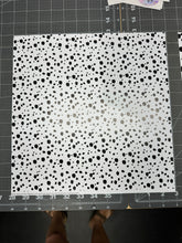 Load image into Gallery viewer, Printed Vinyl &amp; HTV Dalmatian Spots3 Pattern 12 x 12 inch sheet