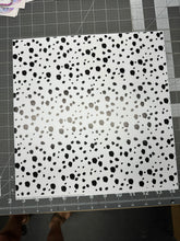 Load image into Gallery viewer, Printed Vinyl &amp; HTV Dalmatian Spots3 Pattern 12 x 12 inch sheet