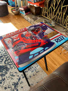 Fabric Ripped Claw Sticker Football Hockey Sports Theme | TV Tray Table Decal | Waterproof Vinyl Sticker | Reposition-able | Laminated