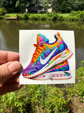 Load image into Gallery viewer, Sneakers Sticker 72P UV Printed on Clear Matte Vinyl with Permanent Adhesive