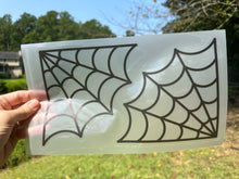 Load image into Gallery viewer, Clear Window Stickers Great for Window Corners for Halloween Set of 2
