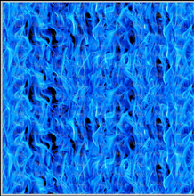 Load image into Gallery viewer, Printed Vinyl &amp; HTV Blue Fire Flames Patterns 12 x 12 inch sheet