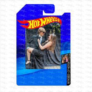 Custom Hot Wheels Sticker for your package