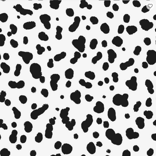 Printed Vinyl & HTV Dalmatian Spots Patterns 12 x 12 inch sheet