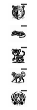 Load image into Gallery viewer, Tiger SVG Bundle
