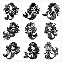 Load image into Gallery viewer, Mermaid SVG Bundle