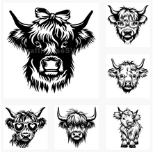 Load image into Gallery viewer, Highland Cow SVG Bundle