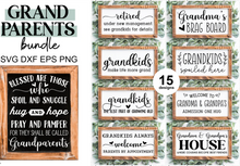Load image into Gallery viewer, Grandparents SVG Bundle