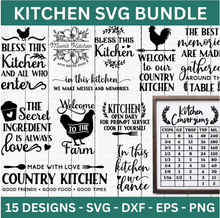 Load image into Gallery viewer, Kitchen SVG Bundle