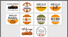 Load image into Gallery viewer, Fall Round Sign SVG Bundle