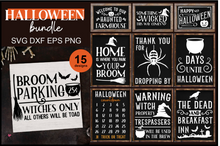 Load image into Gallery viewer, Vintage Halloween SVG Bundle
