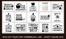 Load image into Gallery viewer, Vintage Halloween SVG Bundle