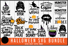 Load image into Gallery viewer, Halloween SVG Bundle