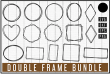 Load image into Gallery viewer, Double Frame SVG Bundle
