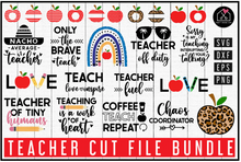 Load image into Gallery viewer, Teacher SVG Bundle