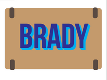 Load image into Gallery viewer, Custom 2 Tone Camp Trunk Name