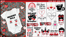 Load image into Gallery viewer, Kids Valentines SVG Bundle