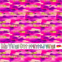 Load image into Gallery viewer, Printed Vinyl HTV &amp; Waterslide Pink Berry B Patterns 12 x 12 inch sheet