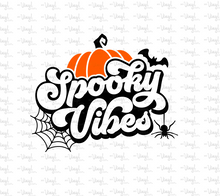 Load image into Gallery viewer, Spooky Vibes Digital File SVG DXF EPS JPG PNG