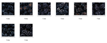 Load image into Gallery viewer, Printed Vinyl &amp; Waterslide Black Roses Flowers Patterns 12 x 12 inch sheet