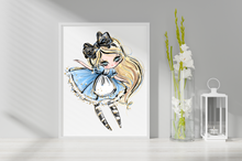 Load image into Gallery viewer, Alice In Wonderland 11 x 14 inch POSTER for wall decor