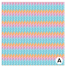Load image into Gallery viewer, Printed Vinyl, HTV &amp; Waterslide Pastel Knit Patterns 12 x 12 inch sheet