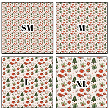 Load image into Gallery viewer, Printed Vinyl HTV &amp; Waterslide Green and Red Cozy Christmas Patterns 12 x 12 inch sheet