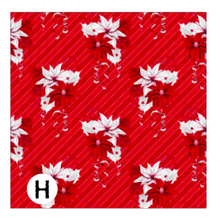 Load image into Gallery viewer, Printed Vinyl, HTV &amp; Waterslide Christmas Peppermint Patterns 12 x 12 inch sheet