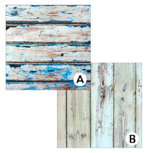 Load image into Gallery viewer, Printed Clear or White Waterslide Wood Textures Patterns 12 x 9 inch sheet