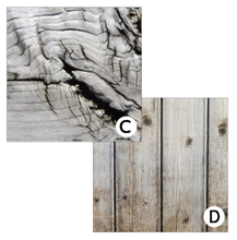 Load image into Gallery viewer, Printed Clear or White Waterslide Wood Textures Patterns 12 x 9 inch sheet