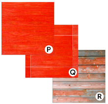 Load image into Gallery viewer, Printed Clear or White Waterslide Wood Textures Patterns 12 x 9 inch sheet