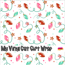 Load image into Gallery viewer, Christmas Gift Wrap Printed Wrapping Paper Christmas Lights
