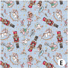 Load image into Gallery viewer, Printed Vinyl, HTV &amp; Waterslide Winter Nutcracker Patterns 12 x 12 inch sheet