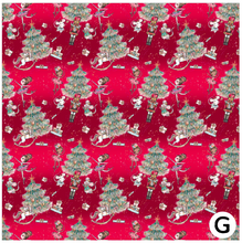 Load image into Gallery viewer, Printed Vinyl, HTV &amp; Waterslide Winter Nutcracker Patterns 12 x 12 inch sheet
