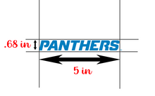 Load image into Gallery viewer, Georgia State University Panthers | Vinyl Decal | Car Decal | Laptop Decal | Transfer Decal | White