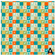 Load image into Gallery viewer, Printed Adhesive Vinyl MID CENTURY RETRO Patterns 12 x 12 inch sheet