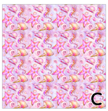 Load image into Gallery viewer, Printed Vinyl JOYFUL SIREN Patterns 12 x 12 inch sheet of Heat Transfer Vinyl (HTV) or Adhesive Vinyl Choose Pattern Choose Type of Vinyl