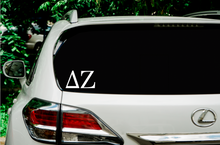 Load image into Gallery viewer, DZ | Delta Zeta| Vinyl Decal | Car Decal | Laptop Decal | Transfer Decal |